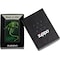 Zippo 2022N Zippo Price Fighter 218-Cyberpunk Dragon Design Black Matte ZIP-48497 - alternate 4
